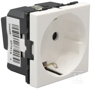 Legrand M45:2M GN.2P+Z SCHUKO BALTA MOZAIKA