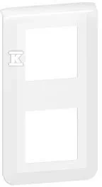 Legrand M45:2X2M VERTIKALUS BALTA RĖMAS
