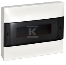 Legrand PRACTIBOX S modulinė paviršiuje montuojama skirstomoji plokštė 1x12 skaidrios durys 135431