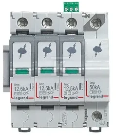 Legrand OGR.PRZEP.T1+T2 12,5/60 3P+N ON300