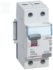 Legrand RCD 2P 40A 0.03A tipas A P302 - 411560