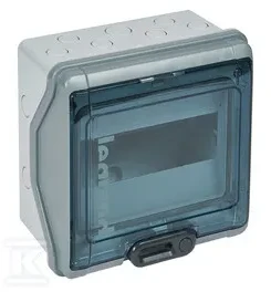 Legrand Paviršinis paskirstymo dėžutė IP65, be juostos, 1x8 moduliai - 601938
