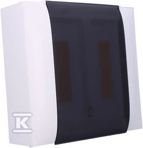 Legrand PRACTIBOX S 2x12 paviršinis modulinis skirstomasis skydas su skaidriomis durelėmis 135432