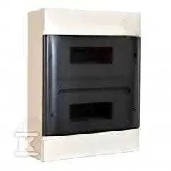 Legrand PRACTIBOX S 2x12 paviršinis modulinis skirstomasis skydas su skaidriomis durelėmis 135432
