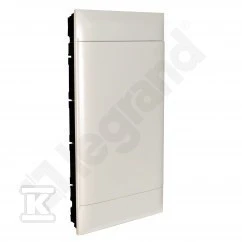 Legrand PRACTIBOX S įleidžiamas modulinis paskirstymo skydas 4x12 baltų durų (135364)
