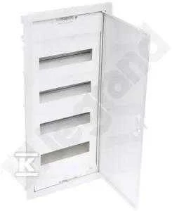 Legrand Įleidžiama skirstomoji plokštė RWN N+PE 4x12 metalinės durys 602434