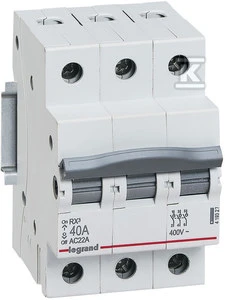 Legrand RX3 40A 3P JUNGIKLIS