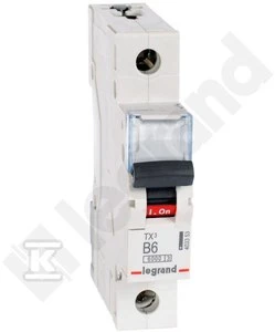Legrand S301 B6 OFFNMP.6kA TX3