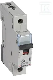 Legrand S301 C63 OFFNMP.6kA TX3
