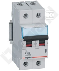 Legrand S302 C20 OFFNMP.6kA TX3