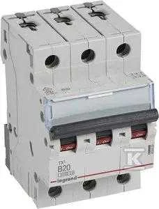 Legrand S303 B20 OFFNMP.6kA TX3