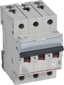 „Legrand“ automatinis jungiklis S303 B50 TX3 50A 6kA 403407