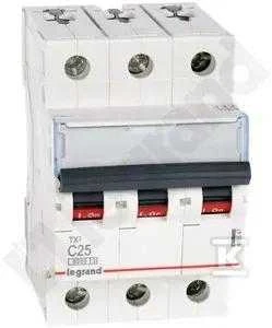 Legrand S303 C25 OFFNMP.6kA TX3