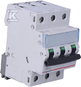 Legrand grandinės pertraukiklis S303 C6 TX3 6A 6kA 403541