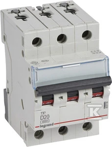 Legrand S303 D20 WYŁ.NMP.6kA TX3