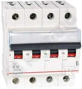 Legrand grandinės pertraukiklis S304 TX3 B16 16A 4P B 403417
