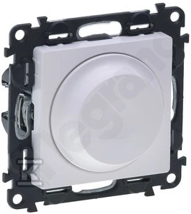 Legrand VALENA LIFE rotacinis reguliatorius be neutralaus gnybto baltas 230V (752160)