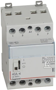 Legrand modulinis kontaktorius SM340S 40A 230V 4NO tylus (412562)
