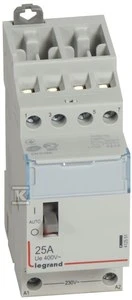 Legrand modulinis kontaktorius 25A 4NO 0R 400V AC SM425 - 412551