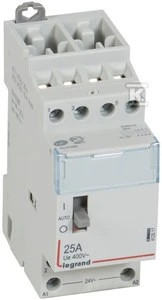 Legrand 4P 25A 4Z 24V AC modulinis strypas su SM 425 24 4Z manipuliatoriumi (412517)