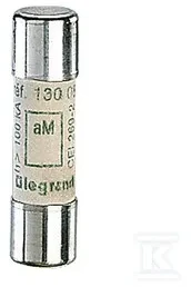 Legrand cilindrinis saugiklis 10x38mm 10A aM 500V HPC (013010)