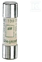 Legrand Wkładka bezpiecznikowa cylindryczna 10x38mm 20A aM 400V HPC (013020)