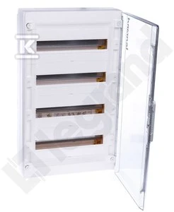Legrand Paviršinis skirstomasis skydas, skaidrios durys (401659)