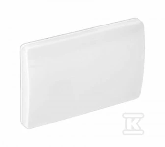 Lubinis šviestuvas Lena Lighting Plafond PORTAL LED EVO HV 6W PC milky su su išoriniu prieblandos jutikliu 4000K (199684/HV)
