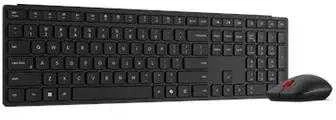 Lenovo Multi-Mode Pro Klaviatūra ir pelė 6000-Lithuanian | Klaviatūros ir pelės rinkinys | Wireless | su pele | Bluetooth | Lithuanian | Eclipse Juodas