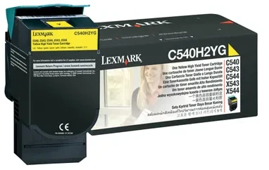 Toneris Lexmark Geltona (C540H2YG)