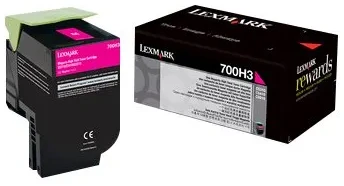 Toneris Lexmark Magenta (70C0H30)