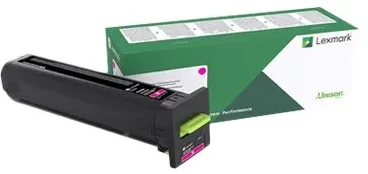 Lexmark CX860 raudonų dažų grąžinimo programos 55K tonerio kasetė | Lexmark 82K2UM0 | Lexmark - itin didelio našumo - raudona - originali - tonerio kasetė - LCCP, LRP | Tonerio kasetė | Raudona