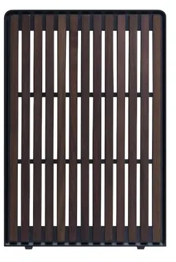 Lian Li DAN dėklai A3-mATX Wood Edition priekinis skydelis – Riešutas, juodos spalvos