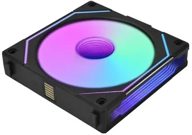 Lian Li UNI FAN SL-INF Wireless korpuso ventiliatorius, ARGB, PWM – Reverse Blade, 120mm, juodos spalvos