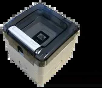 Lizdas hermetiškas, sandarus 1x RJ45, IP66 montuojamas ant paviršiaus (be komplektacijos) ALANTEC