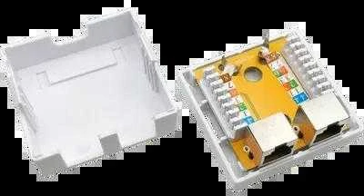 Alantec GN004 laidų jungtis RJ45 Baltas