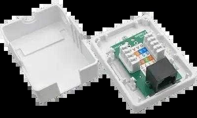 Tinklo Jungtis - Alantec GN001 RJ45 Balta