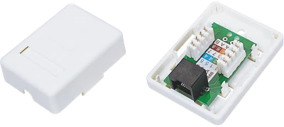 Alantec Ant paviršiaus montuojamas UTP cat.6 1xRJ45 lizdas