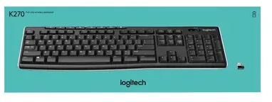 Belaidė pilno dydžio Klaviatūra Logitech K270, UK išdėstymas