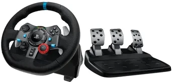 Žaidimų vairas Logitech G29 Driving Force PS5/PS4 PS3//PC Gaming steering wheel