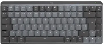 LOGITECH MX MECHANICAL MINI Belaidė minimalistinė klaviatūra su apšvietimu, Grafito spalvos, (US), Tactile Quiet