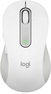 Pelė „Logitech Signature M650 L“ dešiniarankiams skirtas belaidis „Bluetooth 2.4 GHz Bolt USB“ imtuvas, 5 mygtukų