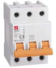 Lsis BKH 3P C100A Grandinės pertraukiklis 1,5 modulių 3P C 100A 10kA AC BKH-C-100-3 06110347R0