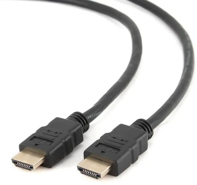 HDMI-HDMI laidas su juodomis jungtimis