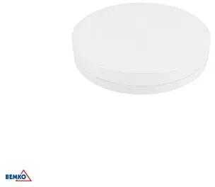 Luxmena 10-20W LED plafonas CELIA, baltas, 3000/4000K, IP54, su judesio davikliu