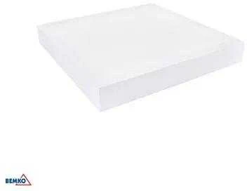 Bemko 24-34W LED paviršinė panelė GRANDER, balta, 3000K/4000K/6500K, IP44