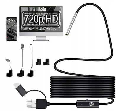 Luxury Goods Prabangių prekių kamera, tikrinama AN97-3.9MM HD Android USB-C