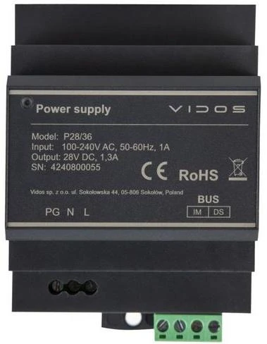 MAITINIMO BLOKAS P28/36 VIDOS DUO VIDOS