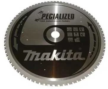Makita B-33607 T.C.T. pjūklas 355X2.6X30mm 0° T80 SPECIALIZED daugiasluoknėms plokštėms