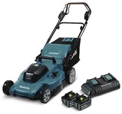 Akumuliatorinė vejapjovė Makita DLM539CT2; 2x18 V; 2x5,0 Ah akum.